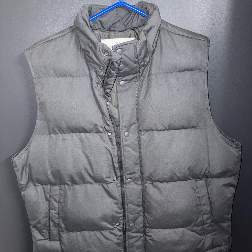 St. John's Bay Charcoal Puffer Vest